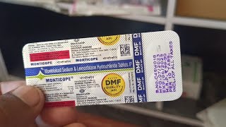 Monticope Tablet BenefitsSideEffects  Levocetirizine 5mg Montelukast 10mg  Mankind [upl. by Einnos238]