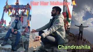 Tungnath to Chandrashila Trek  Highestpeak  Har Har Mahadev  Part 2  Ghumakad Abhinav [upl. by Leventhal]