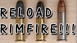 How to reload 22lr and reprime rimfire bullets step by step guide DIY [upl. by Narine]