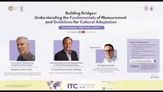 ITC Webinar Understanding the Fundamentals of Measurement and Guidelines for Cultural Adaptations [upl. by Amehr]