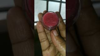 lip balm at home  shortsfeed  beetroot Lip balm lipbalm [upl. by Gunning453]