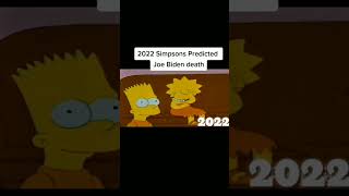 Simpsons predictions of US President Joe Biden death shorts viral [upl. by Clover]