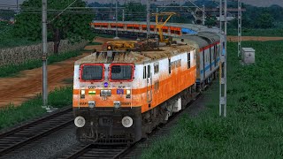 17201  Golconda Express GNT  SC  LEADS WAP 7 LGD  INDIAN RAILWAYS  TS 2024 livestream [upl. by Reider]