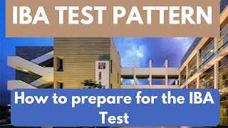 IBA Test Structure  Test amp Time Details [upl. by Brandon]