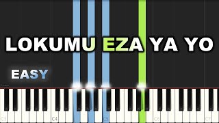 Gael Music  Lokumu Eza Ya Yo  EASY PIANO TUTORIAL BY Extreme Midi [upl. by Ivanna]