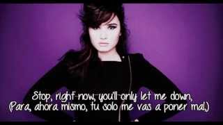 Shouldnt Come Back  Demi Lovato Sub Al Español [upl. by Fosdick]