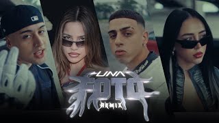 MESITA NICKI NICOLE EMILIA TIAGO PZK  UNA FOTO REMIX Video Oficial [upl. by Aniroz]