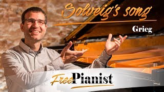 Solveigs song  KARAOKE  PIANO ACCOMPANIMENT  Peer Gynt  Grieg [upl. by Featherstone]