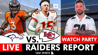 Chiefs vs Broncos Live Stream Scoreboard FREE Raiders Report Watch Party  NFL Week 8 [upl. by Katina482]