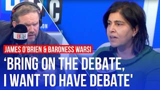 ‘Its the quickest way to dehumanise people’ Baroness Warsi on being Muslim in the UK  LBC [upl. by Prober153]