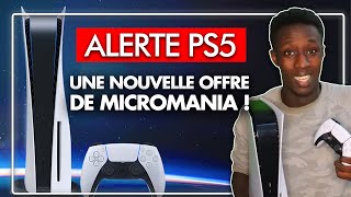 ALERTE STOCK PS5  Une NOUVELLE OFFRE de MICROMANIA  💥 [upl. by Idaf460]