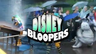 Hilarious DISNEY CHARACTER BLOOPERS  Funny Disneyland  Disney World FAILS Pt 3 [upl. by Anitnauq]