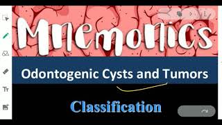 Mnemonics  classification odontogenic cyst and tumor in 10 minutes  oral pathology [upl. by Raynell]