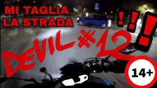 MI TAGLIA LA STRADA E SI FERMA SULLA MIA TRAIETTORIA👿 DEVIL 12  Stupid Crazy people vs Bikers🇮🇹 [upl. by Laux721]