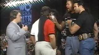 02171997 Road to Superbrawl VII Part 4  The Outsiders talk about Steiners accident [upl. by Darline]