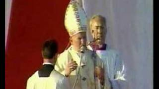 John Paul II speech against the Mafia in Agrigento [upl. by Namya]