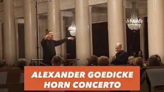 Alexander Goedicke Horn concerto  Sergei Polyanichko [upl. by Anehta]