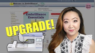 Embrilliance Essentials Embroidery Software Upgrade amp Walkthrough [upl. by Sachiko]