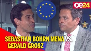 EUWahl 2024 Sebastian Bohrn Mena vs Gerald Grosz  1630 [upl. by Slohcin]