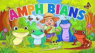 What Are Amphibians Learn About Frogs Toads amp More 🌎 [upl. by Myk]