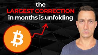 BREAKING Bitcoin is Entering the Biggest Stock Market Correction in Over 6 months Watch ASAP [upl. by Divine793]