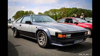 Youngtimers Festival 2022 Toyota celica supra mk2 Rush de spectateurs [upl. by Elaine437]