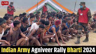 Indian Army Agniveer Rally Bharti 2024  Army Bharti 2024  Agniveer Army Physical Test 2024 [upl. by Busby]