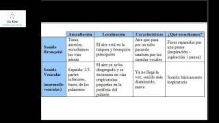 Ruidos Respiratorios normales Explicacion  Auscultacion Semiologia [upl. by Gan]