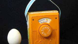 Vintage music box Fisher Price radio series [upl. by Sidoon]