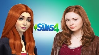 The Sims 4 Create A Sim Amy Pond Doctor Who [upl. by Veronika]