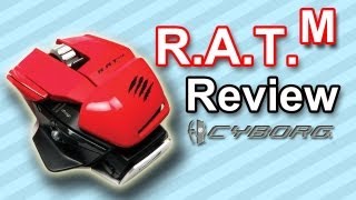 New CYBORG RAT M Wireless Mouse Review amp Demo MadCatz [upl. by Telracs545]