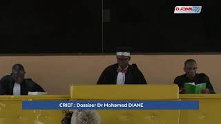 CRIEF Audience du 12 juin 2023Dossier Dr Mohamed DIANEPartie1 [upl. by Attenauqa]