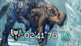 【MHWI PC】Fulgur Anjanath Charge Blade Solo 0241quot76 TA wiki rules [upl. by Carmelina919]