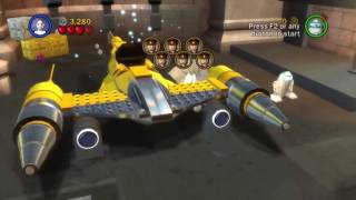 Lego Star Wars The Complete Saga  Episode 1  Retake Theed Palace Free Play 2 [upl. by Fink]