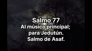 Salmo 77 [upl. by Odlonyer]