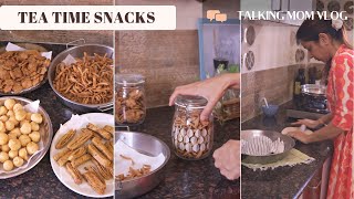 4 Quick tea time snacks  Whole Wheat Mathris 2 ways  Home Made Tea Time Snacks [upl. by Ful]