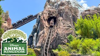 Front Row POV Expedition Everest at Disneys Animal Kingdom  Epic Himalayan Adventure  4k HD [upl. by Htirehc41]