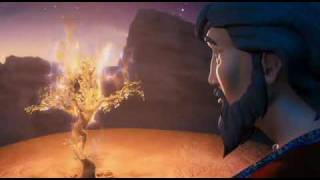 Animated  God speaking to Moses from the Burning Bush [upl. by Ib]