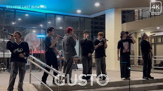 ECLYPSE  GUSTO  COVER  LIVE PERFORMANCE on ECLYPSE LAST BUSKING at SEASCAPE VILLAGE PASAY✨ [upl. by Etnoval]