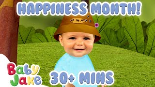 BabyJakeofficial  😄 Happiness Month 😄  Mental Health Awareness  Yacki Yacki Yoggi [upl. by Akessej]