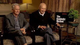 MICHAEL DOUGLAS and ALAN ARKIN Interview The Kominsky Method [upl. by Mirna884]