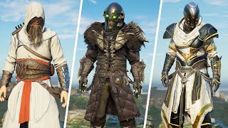 Assassins Creed Valhalla  ALL 35 Armor Sets Showcase AC Valhalla amp DLC [upl. by Hairahcaz]