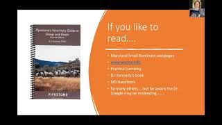 Suffolk U Webinar A practical approach to common sheep diseases with Cindy Wolf DVM [upl. by Krasner293]