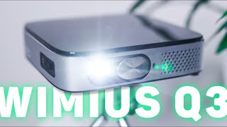 The Ultimate Portable Projector Wimius Q3 Review [upl. by Sinaj]