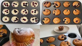 Mafini  provjeren recept 100 uspjeva  Sa voćem  čokoladnim mrvicama ili nutelom 🧁 [upl. by Anolla867]