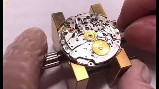 Rolex 4130 movement N repair 一看就会的操作 10分钟学会 怎么维修 [upl. by Haughay650]