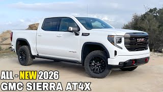 2026 GMC SIERRA AT4X  Next Generation [upl. by Ainerbas]