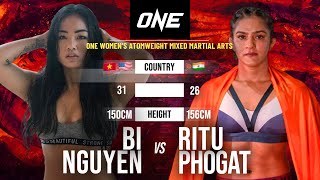 Bi Nguyen vs Ritu Phogat  Full Fight Replay [upl. by Halbeib720]