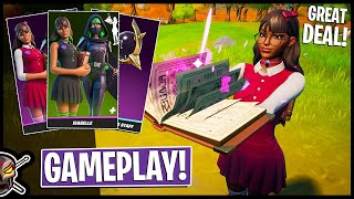 NEW ISABELLE Skin Reactive Test  Gameplay  Combos  Before You Buy Fortnite Battle Royale [upl. by Aliab]