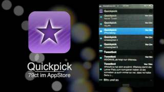 Shortcuts im Notificationcenter mit QuickPick AppstoreQuickTipp  felixba94 [upl. by Aneetak838]